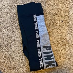 Black and grey leggings from Pink Victoria’s secret